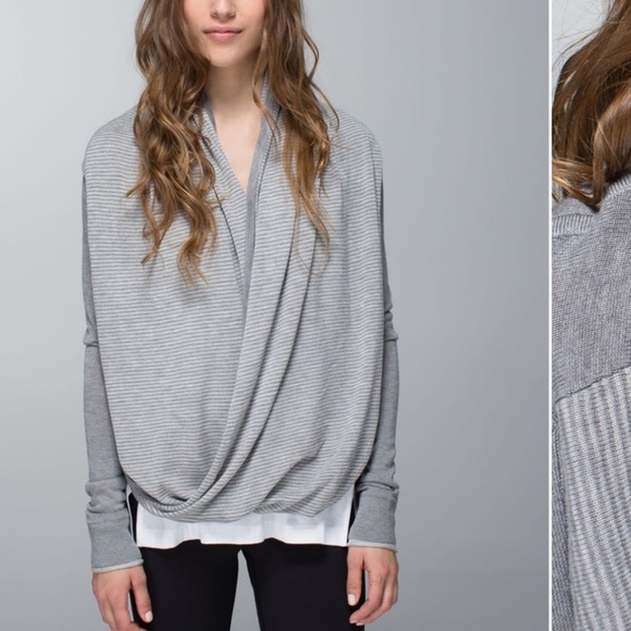 Lululemon Iconic Sweater Wrap Sz 6 - Picture 10 of 10